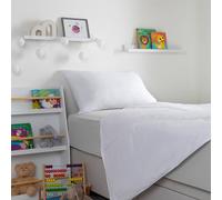 Slumberdown Little Slumbers Anti Allergy 4.5 Tog 100% Cotton Kids Single Bedset In White White Single