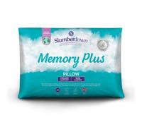Slumberdown Memory Foam Plus Firm Pillow 2 Pack White