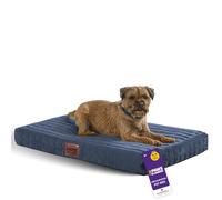 Paws for Slumber Medium Orthopedic Pet Bed Slumberdown Navy M
