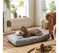Slumberdown Padded Dog Bed: Cosy Comfort For A Happy Pup, Grey