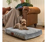 Slumberdown Padded Dog Bed: Cosy Comfort For A Happy Pup, Grey