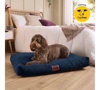 Slumberdown Paws For Slumber Luxurious Large Pet Bed In Navy Navy