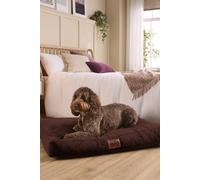Slumberdown Paws For Slumber Luxurious Large Pet Bed In Chocolate Chocolate L