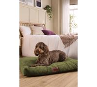 Slumberdown Paws For Slumber Luxurious Large Pet Bed In Green Green