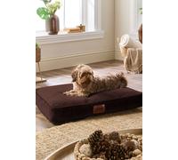 Slumberdown Paws For Slumber Luxurious Medium Pet Bed In Chocolate Chocolate