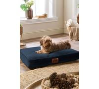 Slumberdown Paws For Slumber Luxurious Medium Pet Bed In Navy Navy M