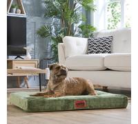 Slumberdown Paws For Slumber Orthopedic Pet Bed, Green, Medium