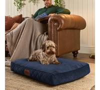 Slumberdown Paws For Slumber Padded Dog Bed Medium, Blue