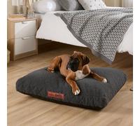 Slumberdown Paws For Slumber Sherpa Pet Bed, Charcoal, Medium