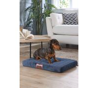 Slumberdown Orthopedic Small Dog Bed - Supportive, Cushioned & Washable Crate Mattress for Dogs & Cats | UK-Made, Joint & Pressure Relief, Edge-to-Edge Support, Navy