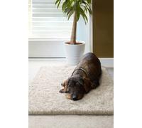Slumberdown Vet Fleecy Pet Mat Medium (75 x 50cm) - Ultra-Soft, Quick-Dry & Non-Slip Vet Bedding for Dogs, Puppies & Cats | UK-Made, Breathable, Non-Allergenic, Washable, Biscuit