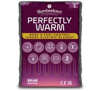Slumberdown Perfectly Warm Luxury Electric Blanket - Single