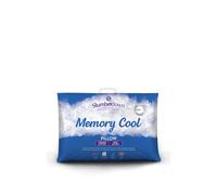 Slumberdown Single Memory Cool Firm Support Pillow In White White One Size