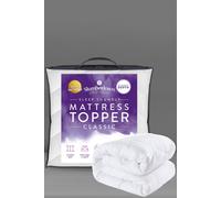 Slumberdown Sleep Soundly 2.5Cm Mattress Topper In Off White