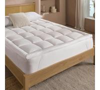 Slumberdown 5cm Deep Mattress Topper Kingsize Bed - Ultra-Soft Box Quilted Breathable Thick King Topper | 2-Year Guarantee, Elasticated Straps, Non-Allergenic & Washable