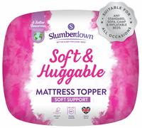 Slumberdown Soft & Huggable 3cm Mattress Topper-Small double