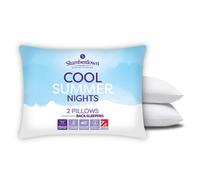 Slumberdown Summer Cool Medium Pillow, Pair Of 2