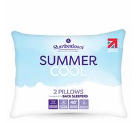 Slumberdown Summer Cool Medium Support Pillow - 2 Pack