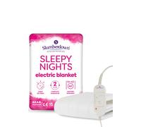 Slumberdown Super King Sleepy Nights Electric Blanket in White Slumberdown White Super King