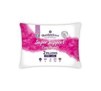 Slumberdown Super Support Cosy Nights Firm Support Pair of Pillows White