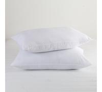 Slumberdown Super Support Firm Pillow 2 Pack Non-Allergenic, UK Made