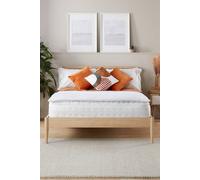 Slumberdown Temperature-Regulating Mattress Topper With Breathable Cooling Technology In White White