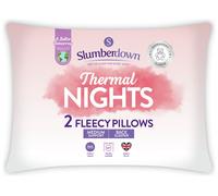 Slumberdown Thermal Nights Medium Fleecy Pillow - 2 Pack