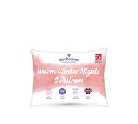 Slumberdown Warm Winter Nights 2 Pillows In White White