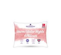Slumberdown Warm Winter Nights 4 Pillows In White White One Size