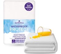 Slumberdown Waterproof Protect Mattress Protector, Double