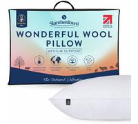 Slumberdown Wonderful Wool Medium Support Pillow - Single
