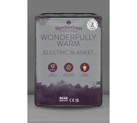 Wonderfully Warm Electric Blanket Slumberdown white King