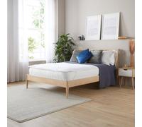 Slumberdown Wool Mattress Topper King 100% British Wool, Temperature Regulating, 150X200Cm Luxury Cotton Cover