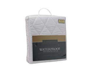 Slumberfleece Luxury Quilted Waterproof Mattress Protector - Double