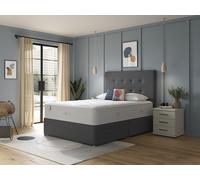 Slumberland Air 6.0 Memory Divan Bed Set King Orchid Pink