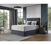 Slumberland Air 9.0 Memory Divan Bed Set Double Tuscan Wine