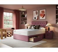 Slumberland Orthopaedic Support Premium Divan Bed Set Double Ocean Blue