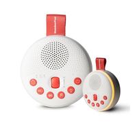 SlumberPod SlumberCalm Portable Sound and White Noise Machine for Babies and Kids, Baby Sleep Soother, White Noise, Shhh Mode, Nature Sounds, Night Light, Rechargeable, Fits in SlumberPod’s Pocket.