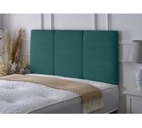 Slumbre Alton Chenille Headboard - 4Ft Small Double - Teal Chenille