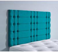 Slumbre Berlin Turin 4Ft Small Double 36" Headboard - Teal