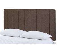 Slumbre Portland Chenille 4Ft Small Double 20" Headboard - Brown