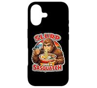 Slurp Like A Sasquatch Eating Ramen Noodle Soup Lover Loud Case for iPhone 17