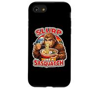 Slurp Like A Sasquatch Eating Ramen Noodle Soup Lover Loud Case for iPhone SE (2020) / 7/8