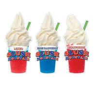 Slush Cup Mountain Stickers - Set of 3 Puppy catering ice cream van trailer cafe
