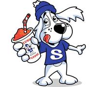 Slush Dog Sticker - 35cm to 60cm Puppie Catering Window Cafe Ice Cream Van Trailer (Small 35cm)