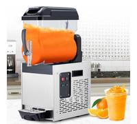 Slush Machine, 12L Frozen Drink Machine with Premium Low-Noise Cooling System & 360° Auto Cleaning Function, Commercial Slushie Maker Machine with LED Display for Milkshake, Cocktail