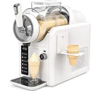 Slush Machine, 2L No Ice Required Slushie Maker with 5 Preset Modes, Self-Cleaning, 12-Hour Operation for Iced Drinks and Milkshakes