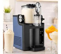 Slush Machine Commercial 1.5L Countertop Smoothie Maker with Touch Control, No Ice Needed for Cafes and Parties, 4 Modes & Adjustable Texture