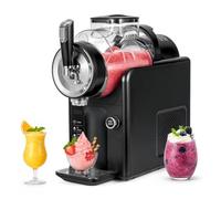 Slush Machine Ice Cream Maker 5 Presets Adjustable Thickness Self-Cleaning | Stainless Steel Self-Cleaning No Ice Needed Soft Ice Cream, Spiked Slushie, Cold Drink and Milk Shake