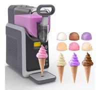 Slush Machine Maker - 2L Large Capacity Frozen Drink Maker for Slushies, Smoothies, Frappés & Milkshakes - LCD Touch Screen & Removable Drip Tray - Commercial & Home Use